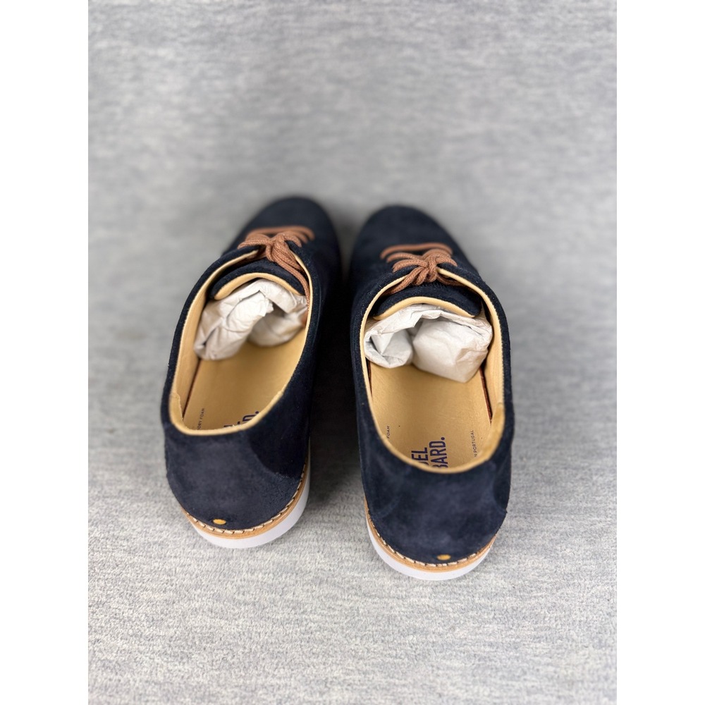 Samuel Hubbard Free Shoes Womens Navy Suede Oxford Vibram Sole W1101-606 Shoes - Picture 9 of 12